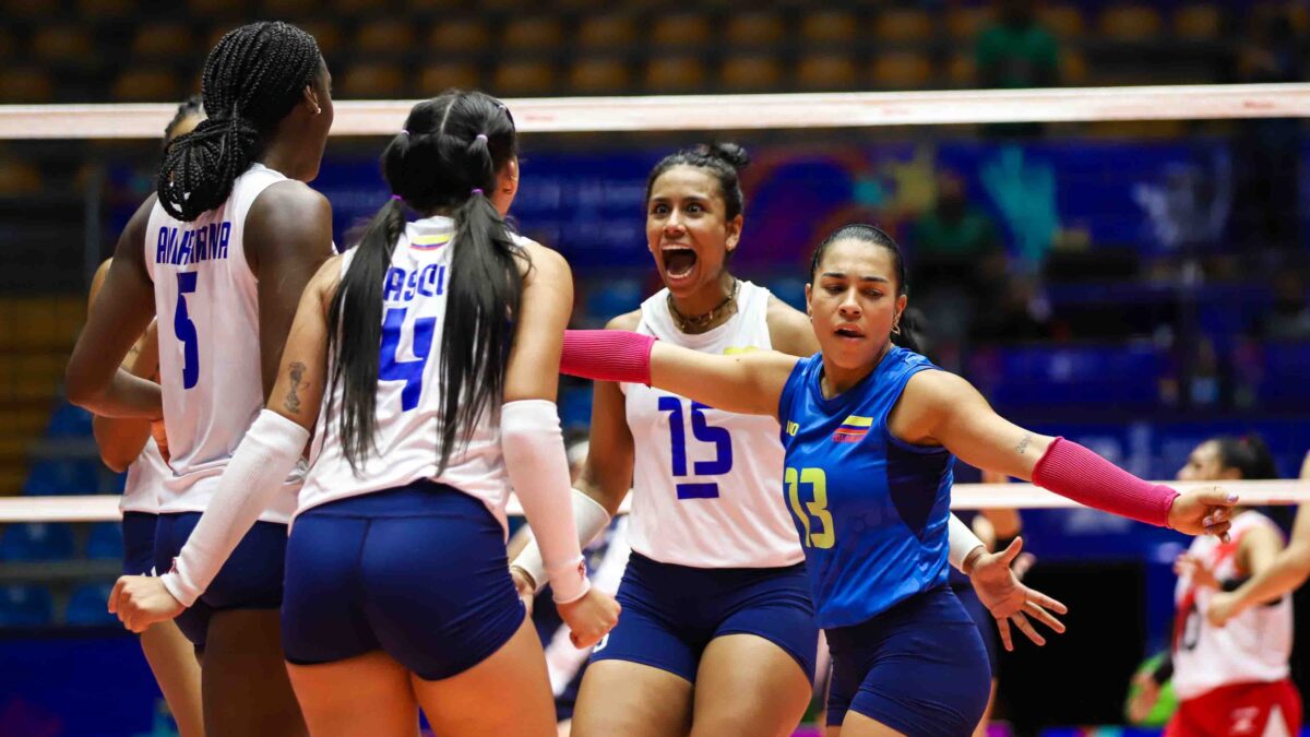 Nueva victoria colombiana en la Copa Panamericana de Voleibol Femenino
