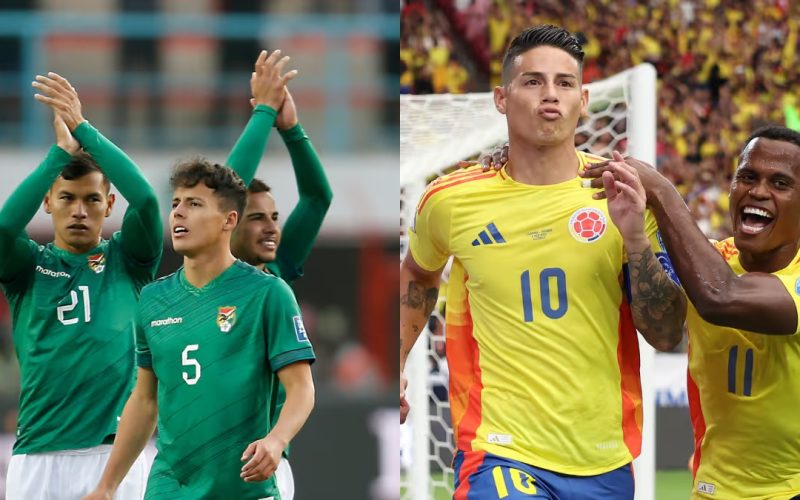 Resultados de Colombia jugando en la altura de Bolivia