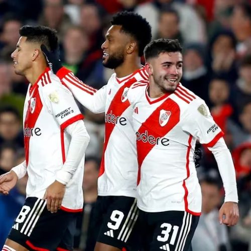 River le ganó a Talleres y se metió en cuartos de la Copa Libertadores, Borja marcó