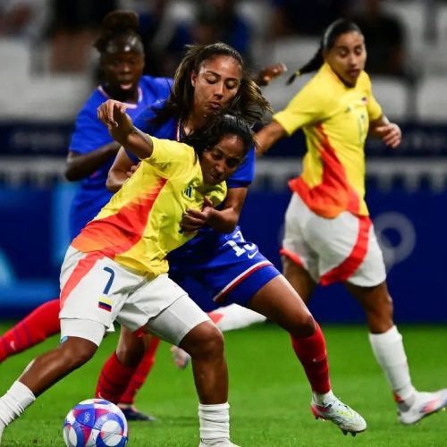 Colombia cayó 3×1 ante Francia en los Olímpicos París 2024