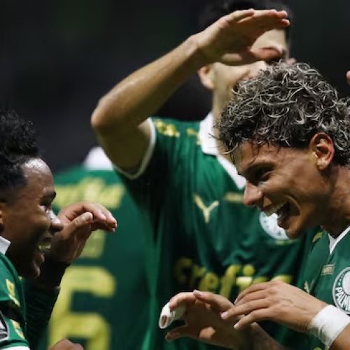 Golazo de Richard Ríos con Palmeiras